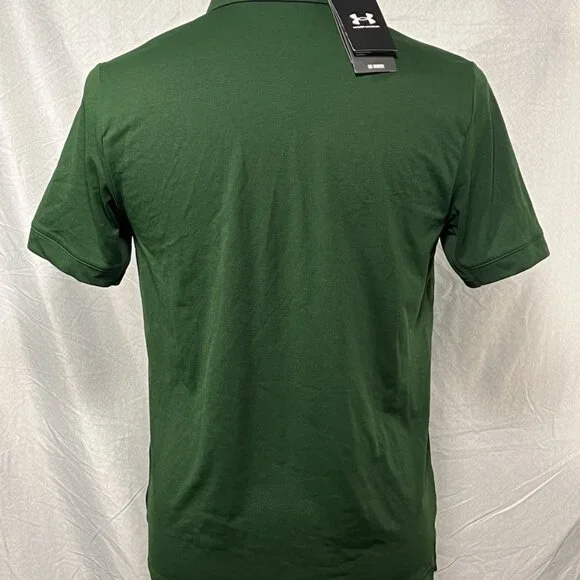 Halifax Mooseheads Under Armour UA Vanish Polo Mens Small Green NWT - Picture 3 of 16